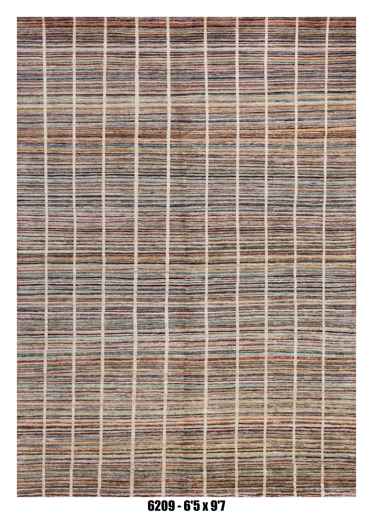Handmade Afghan Rug — 7x10