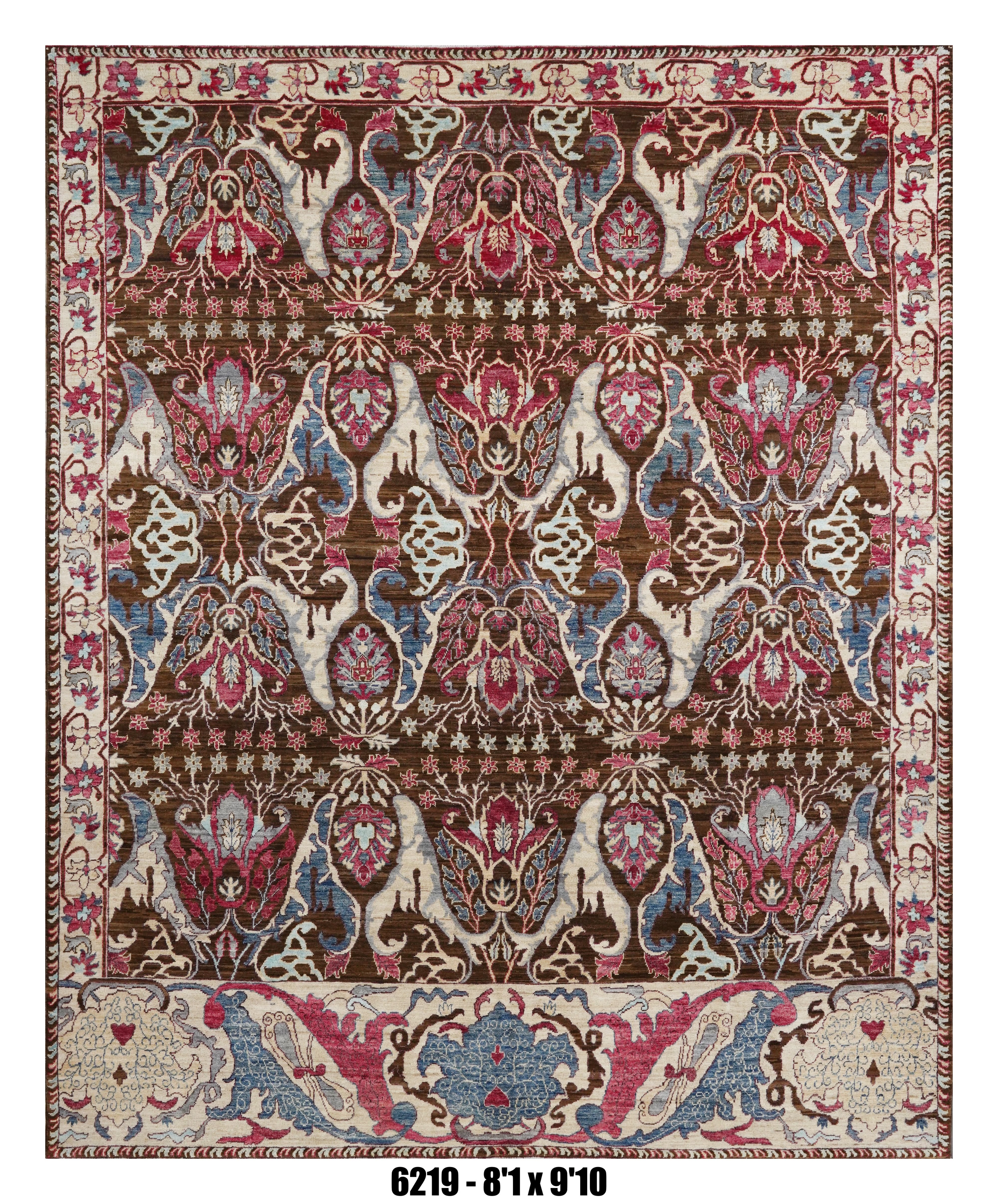 Handmade Afghan Rug — 8x10