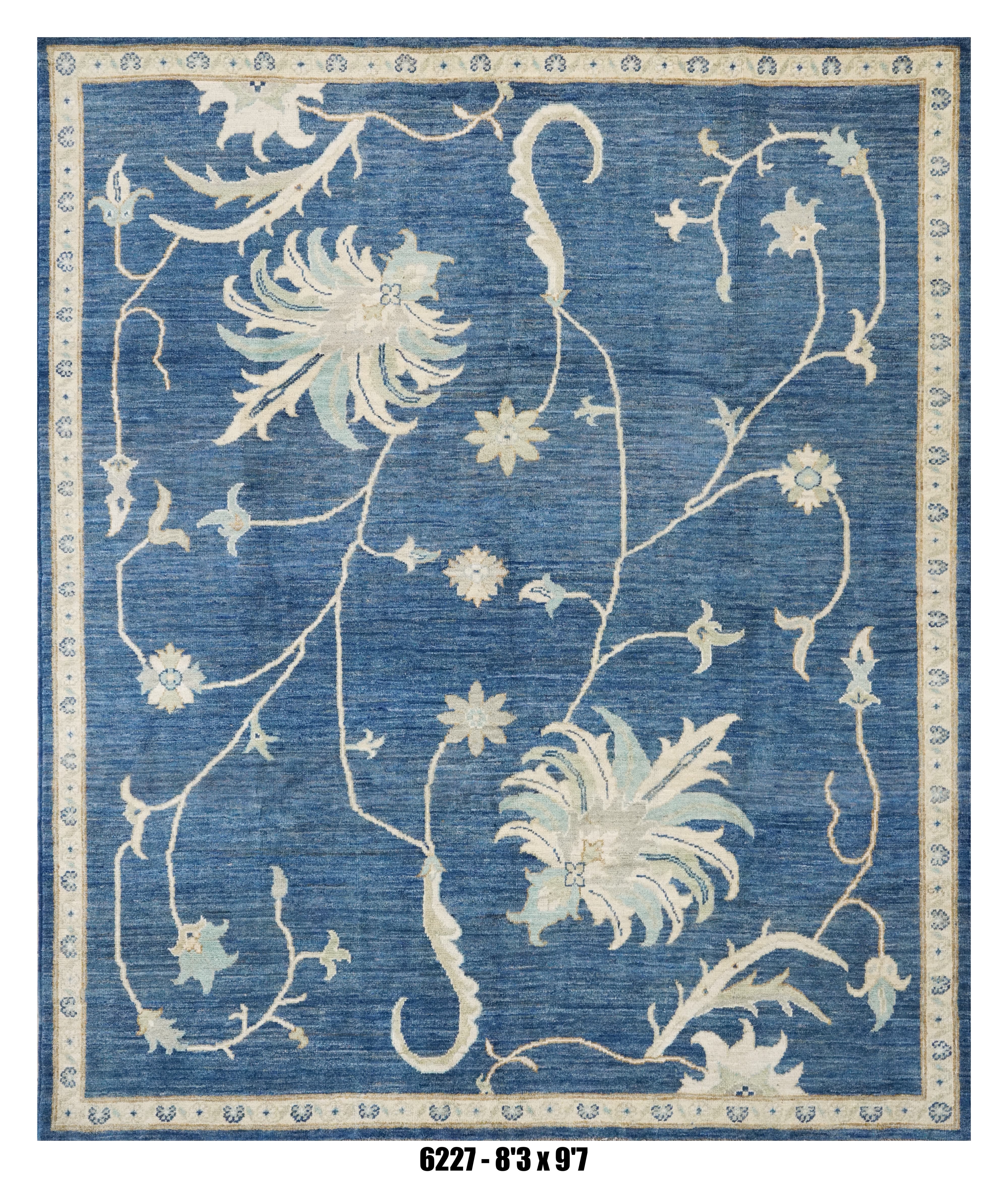 Handmade Afghan Rug — 8x10