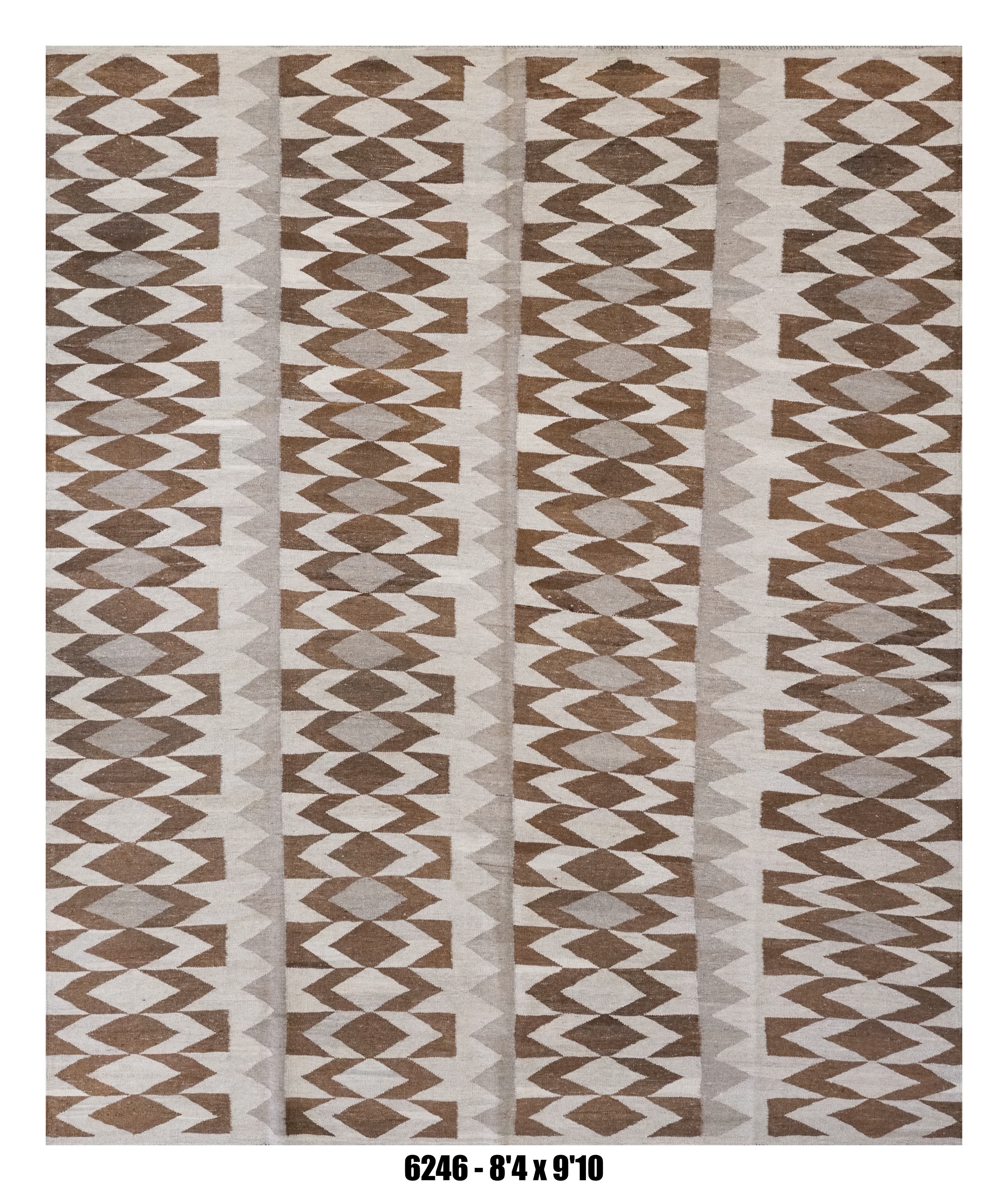 Handmade Afghan Rug — Killim 8x10