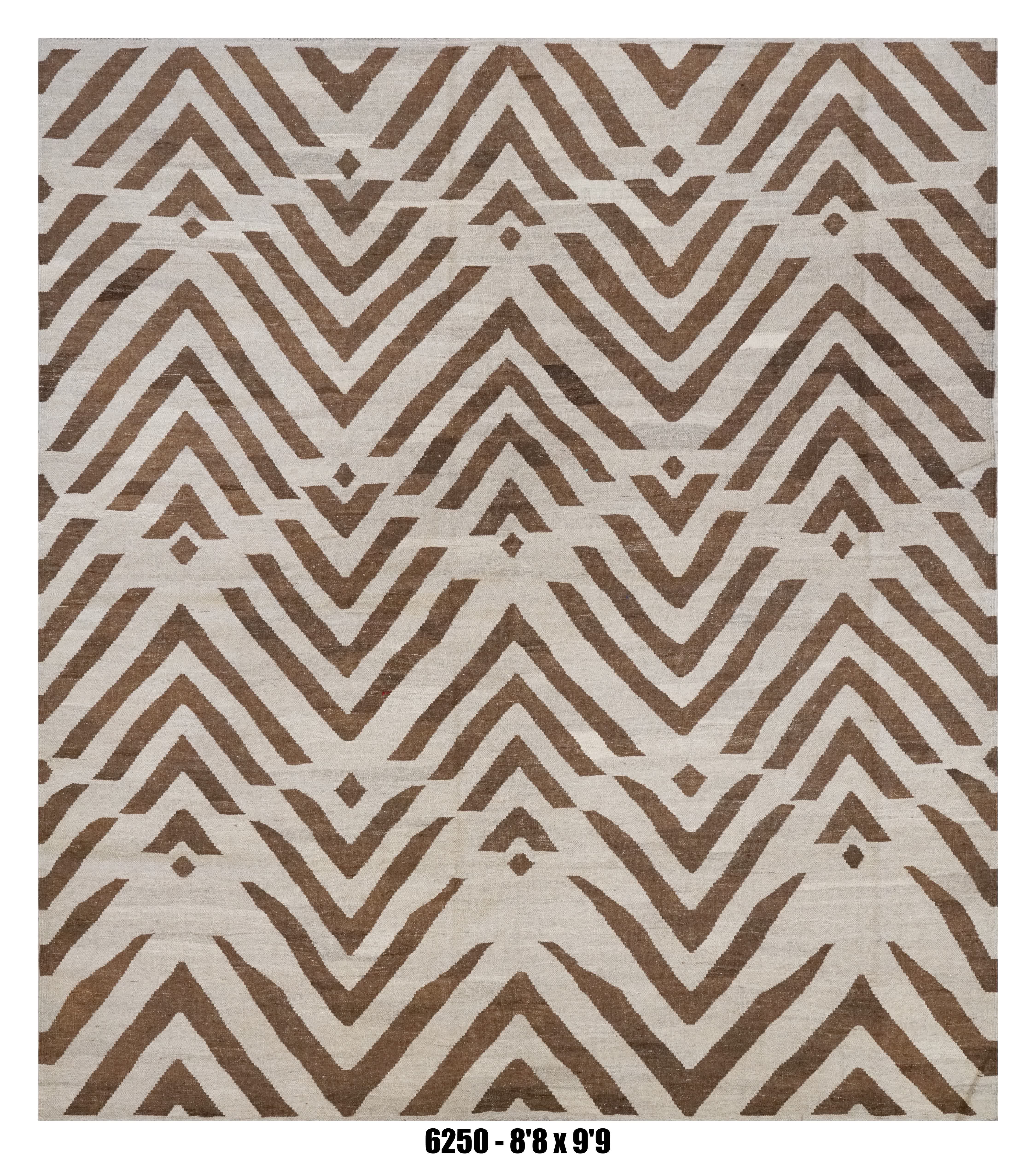 Handmade Afghan Rug — Killim 8x10