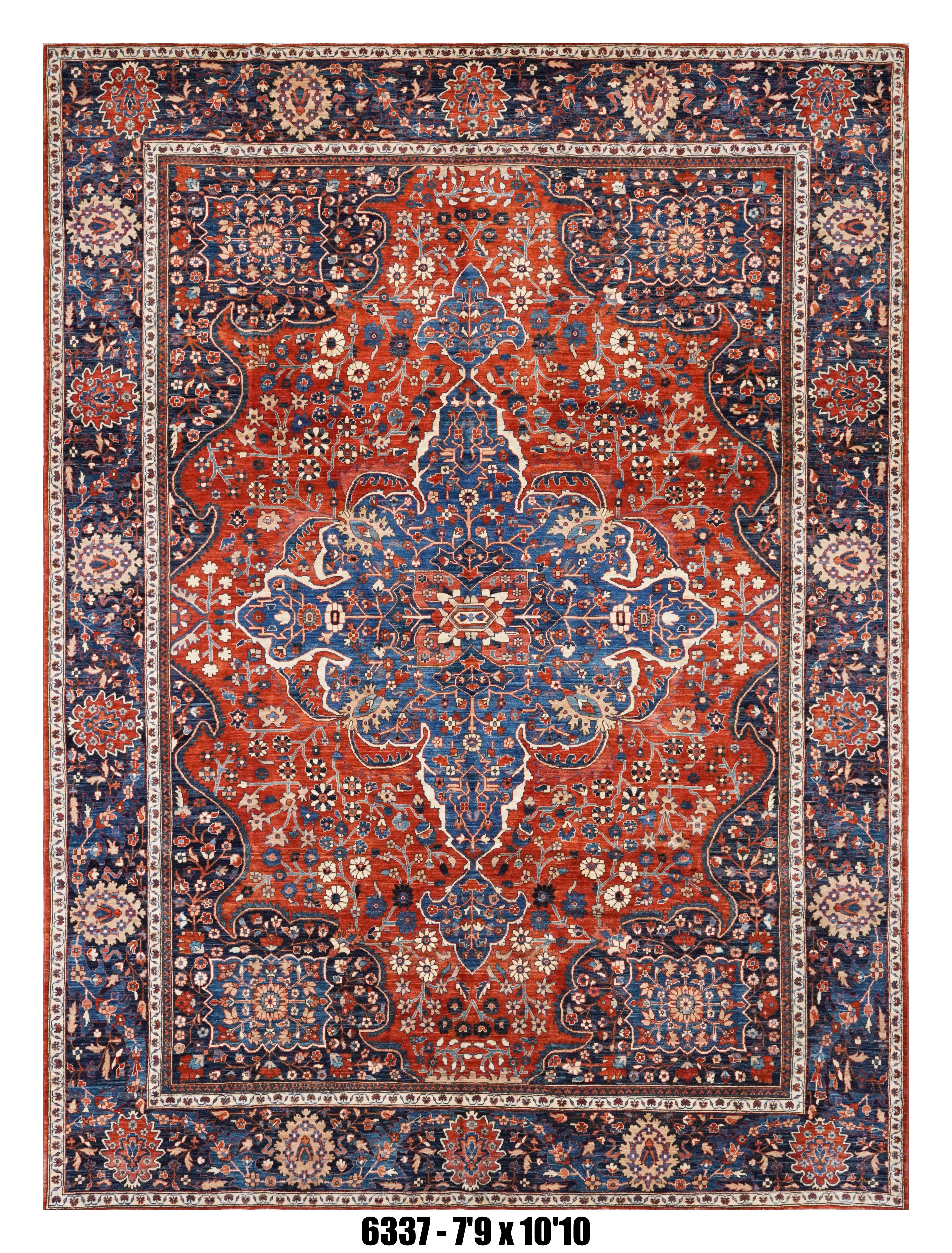 Handmade Afghan Rug — 8x10