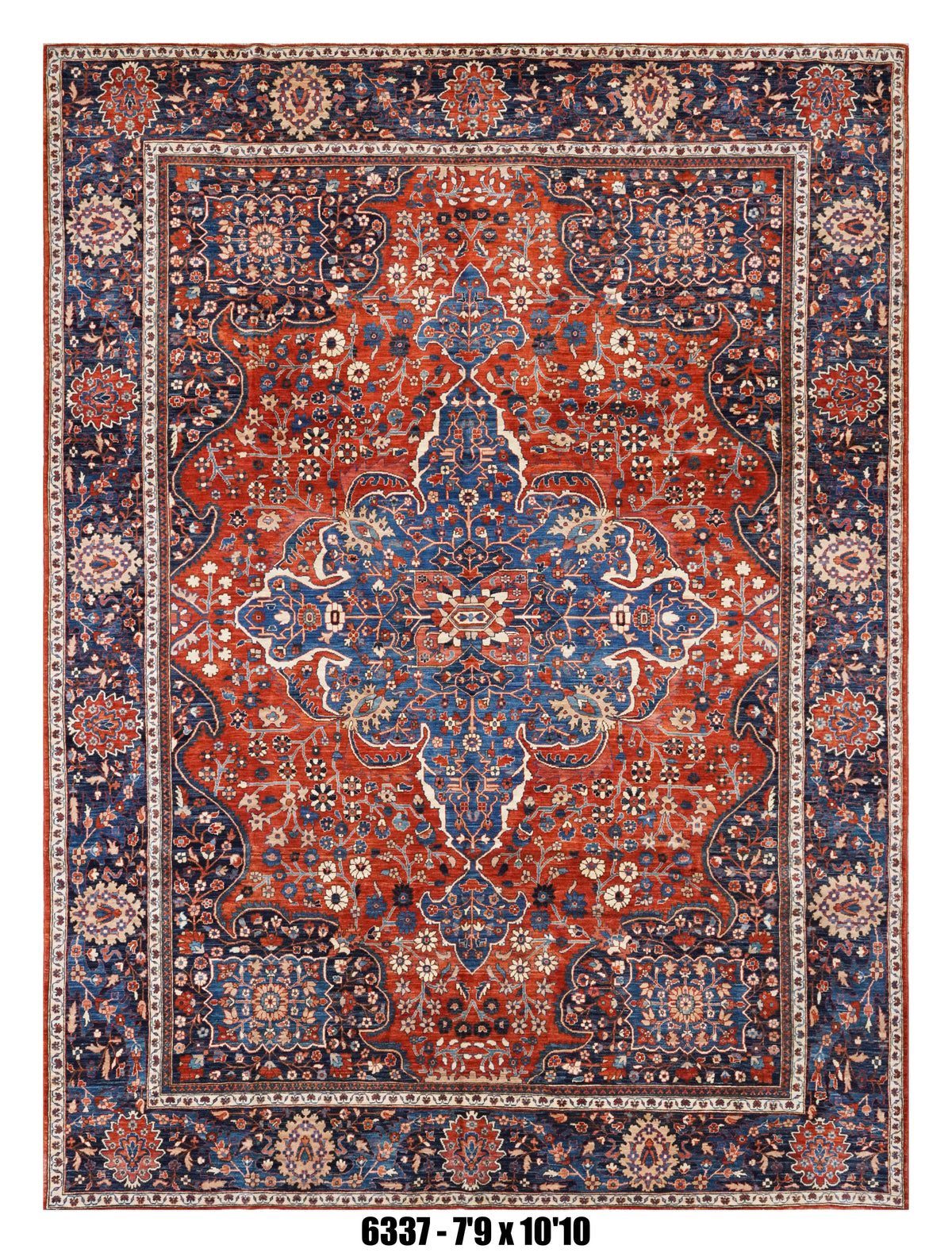 Handmade Afghan Rug — 8x10