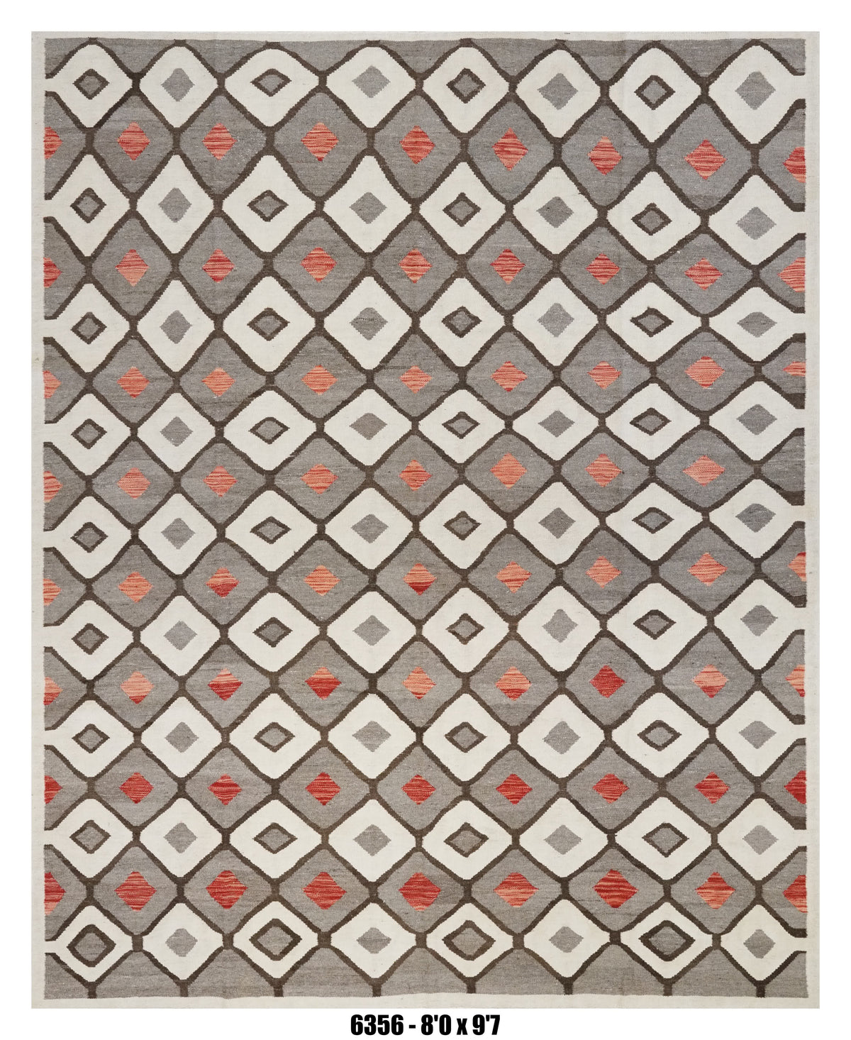 Handmade Afghan Rug — Killim 8x10