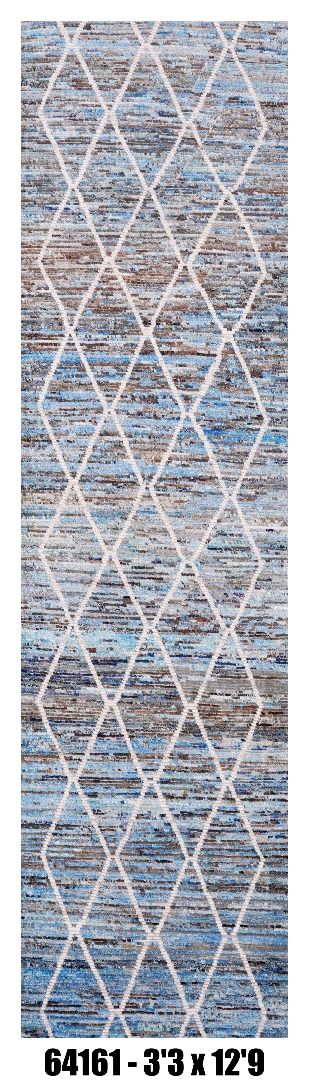 Handmade Afghan Rug — Moroccan Runner