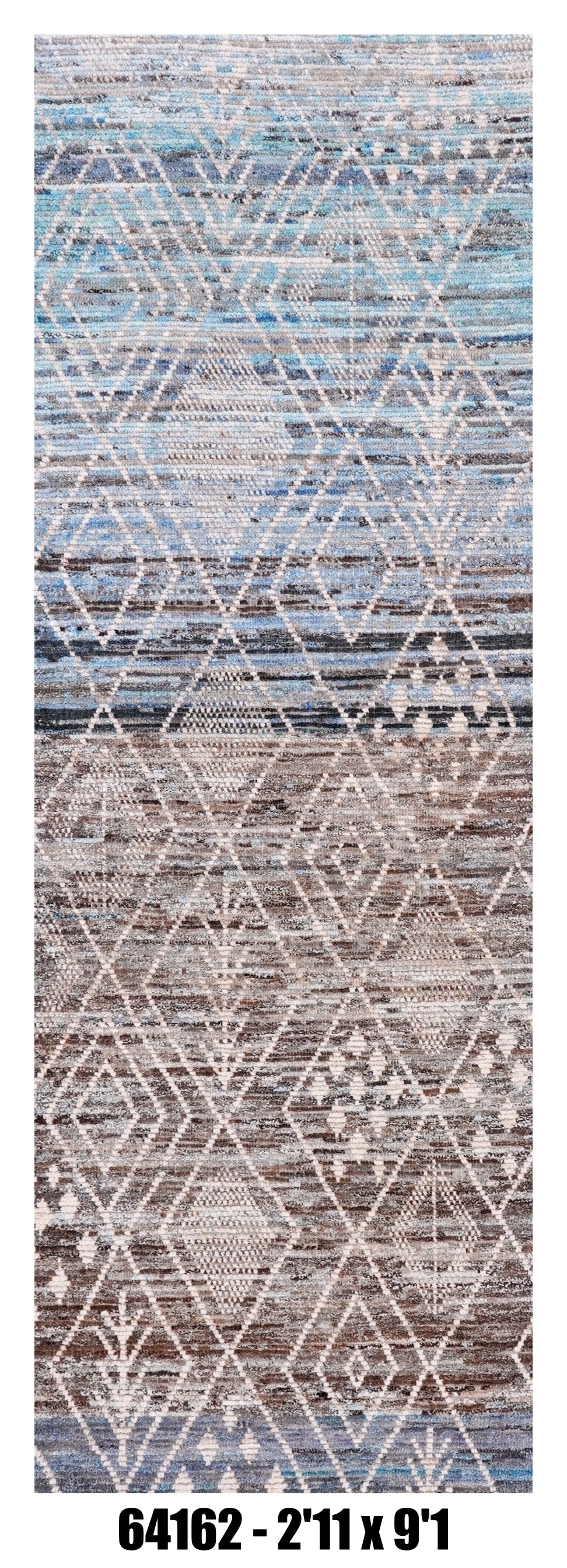 Handmade Afghan Rug — Moroccan Runner