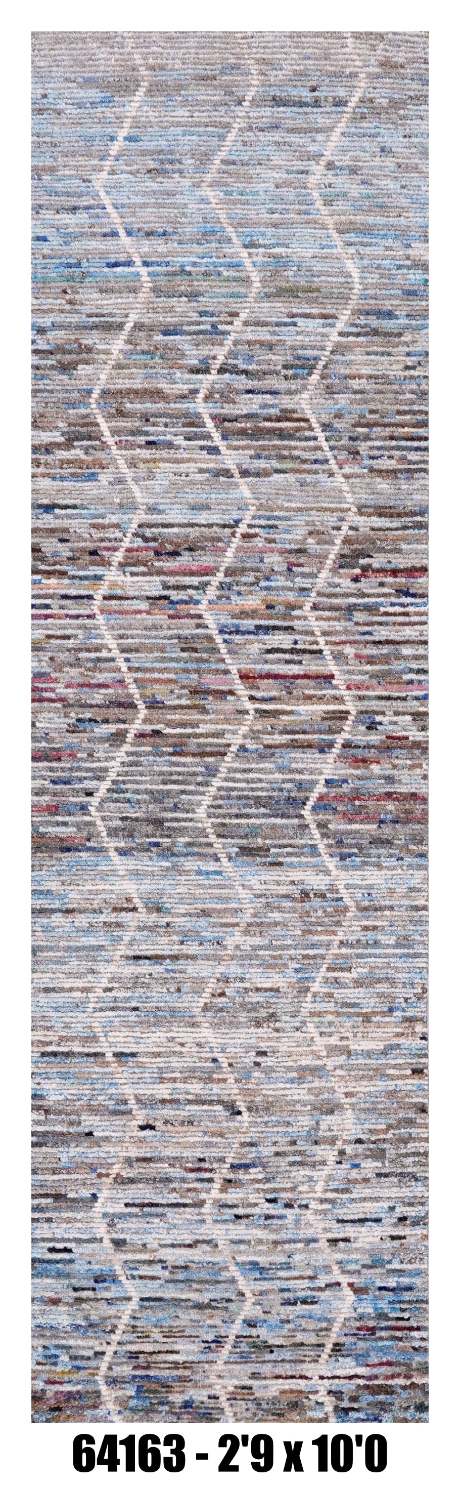 Handmade Afghan Rug — Moroccan Runner
