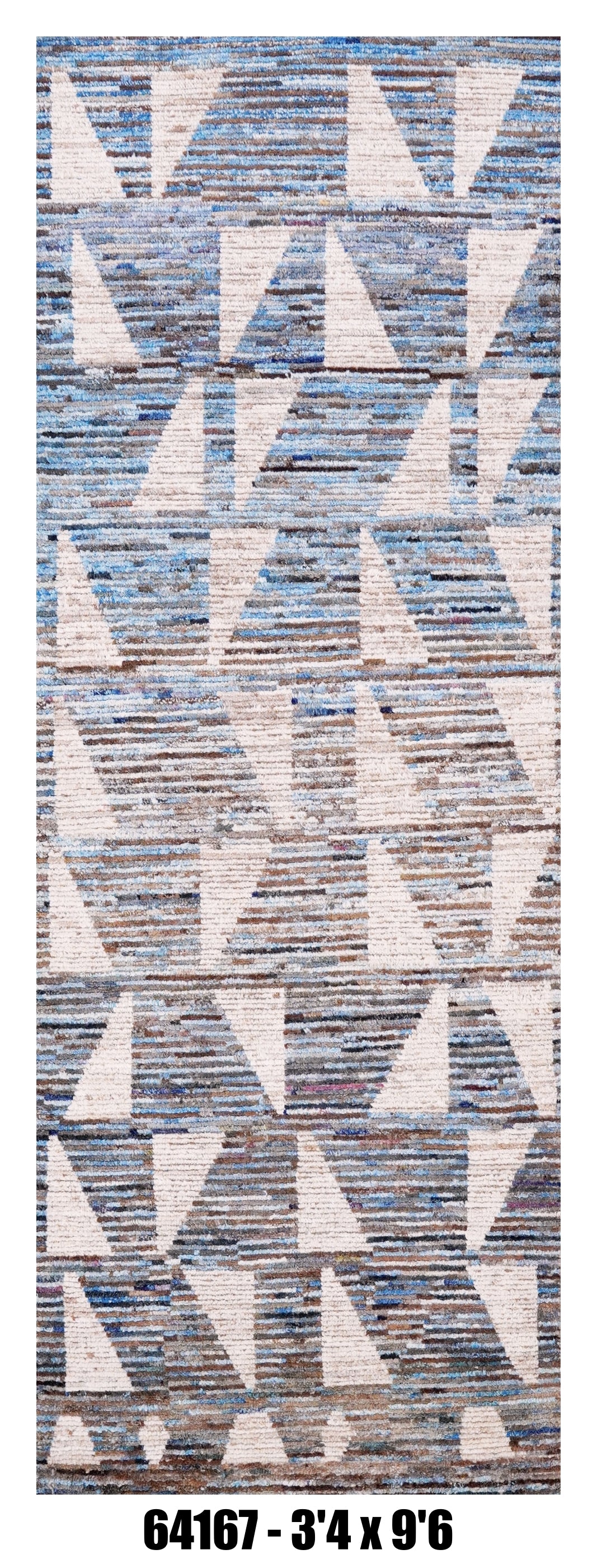 Handmade Afghan Rug — Moroccan Runner