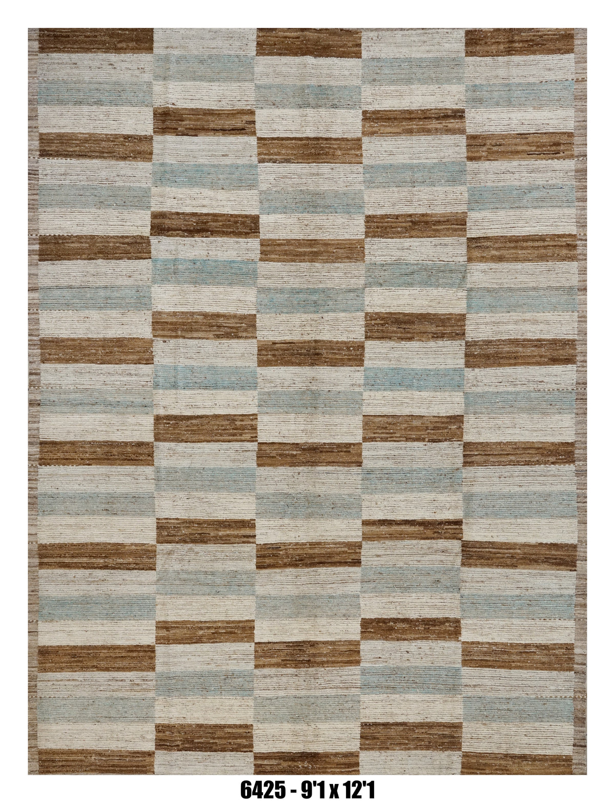 Handmade Afghan Rug — Moroccan 9x12