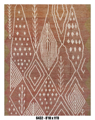 Handmade Afghan Rug — Moroccan 9x12