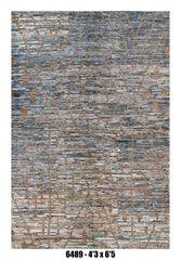 Handmade Afghan Rug — Moroccan 4x6