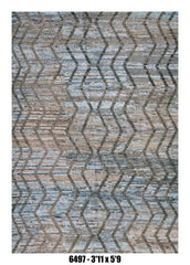 Handmade Afghan Rug — Moroccan 4x6