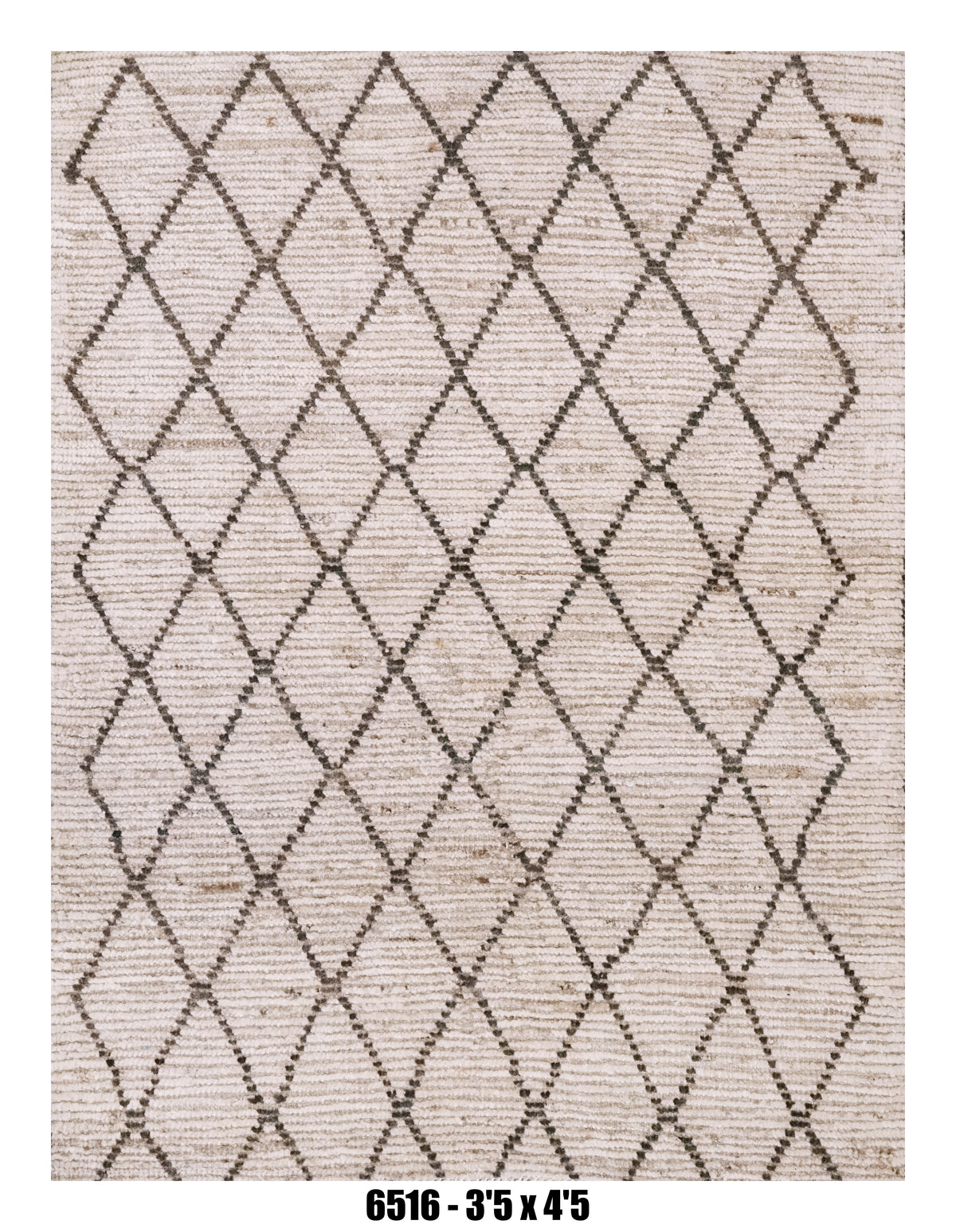 Handmade Afghan Rug — Moroccan 3x5