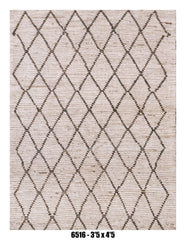 Handmade Afghan Rug — Moroccan 3x5
