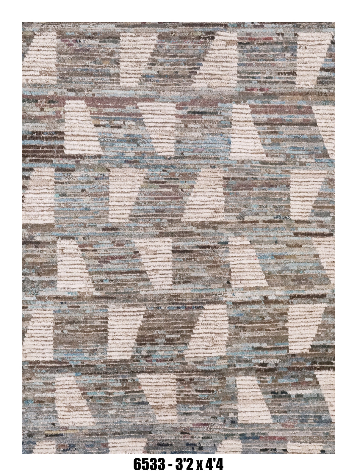 Handmade Afghan Rug — Moroccan 3x5