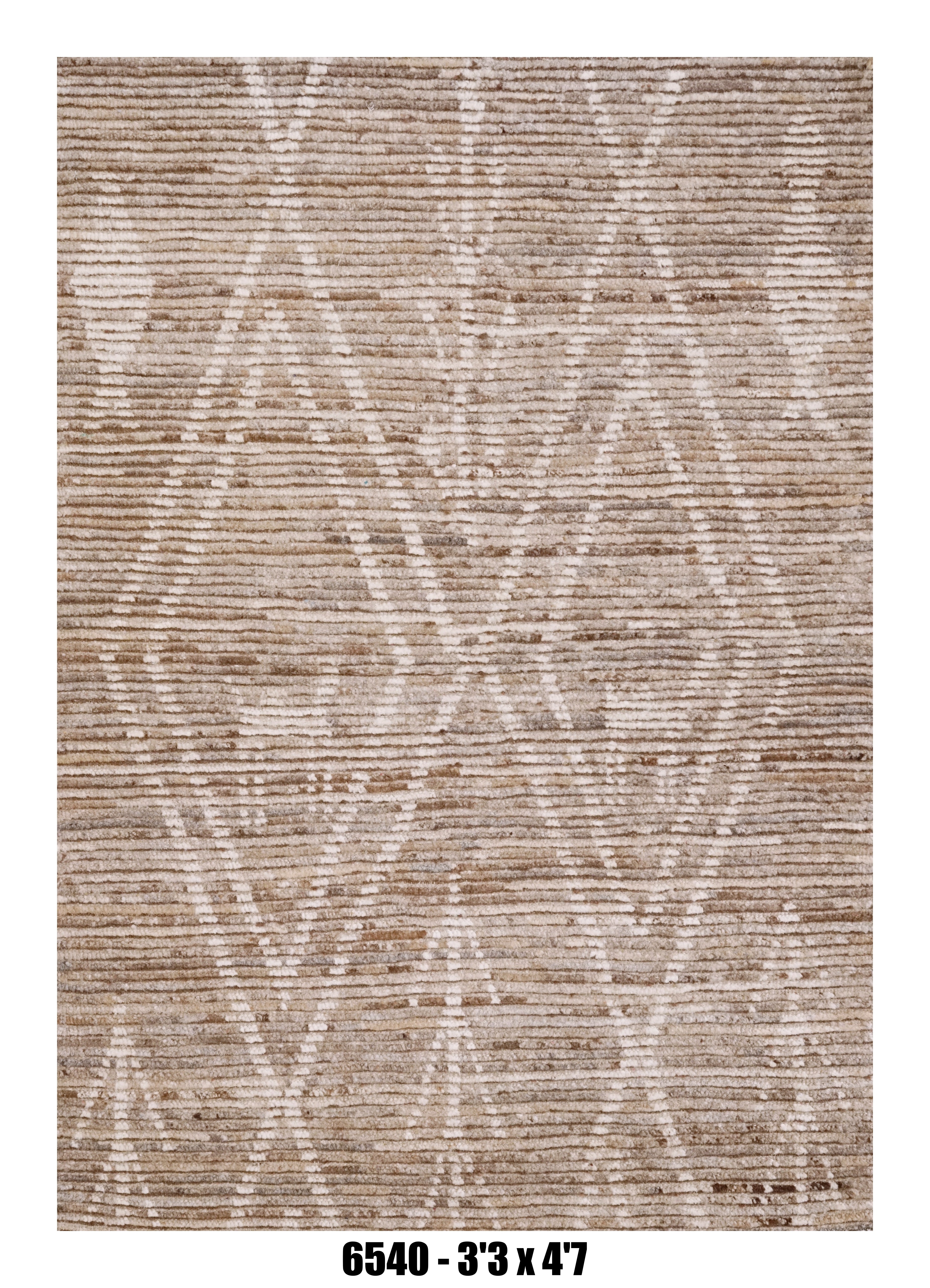 Handmade Afghan Rug — Moroccan 3x5