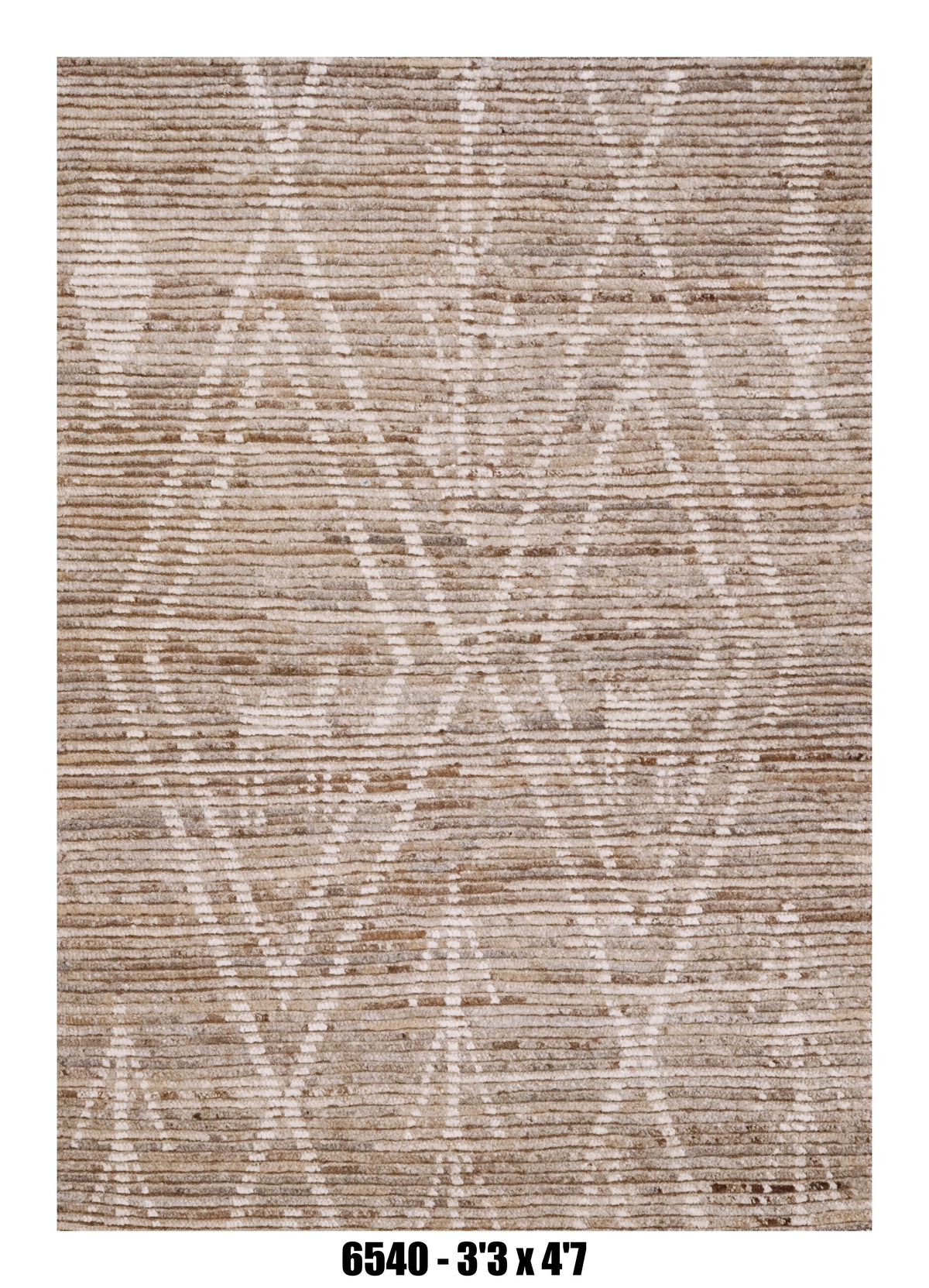 Handmade Afghan Rug — Moroccan 3x5