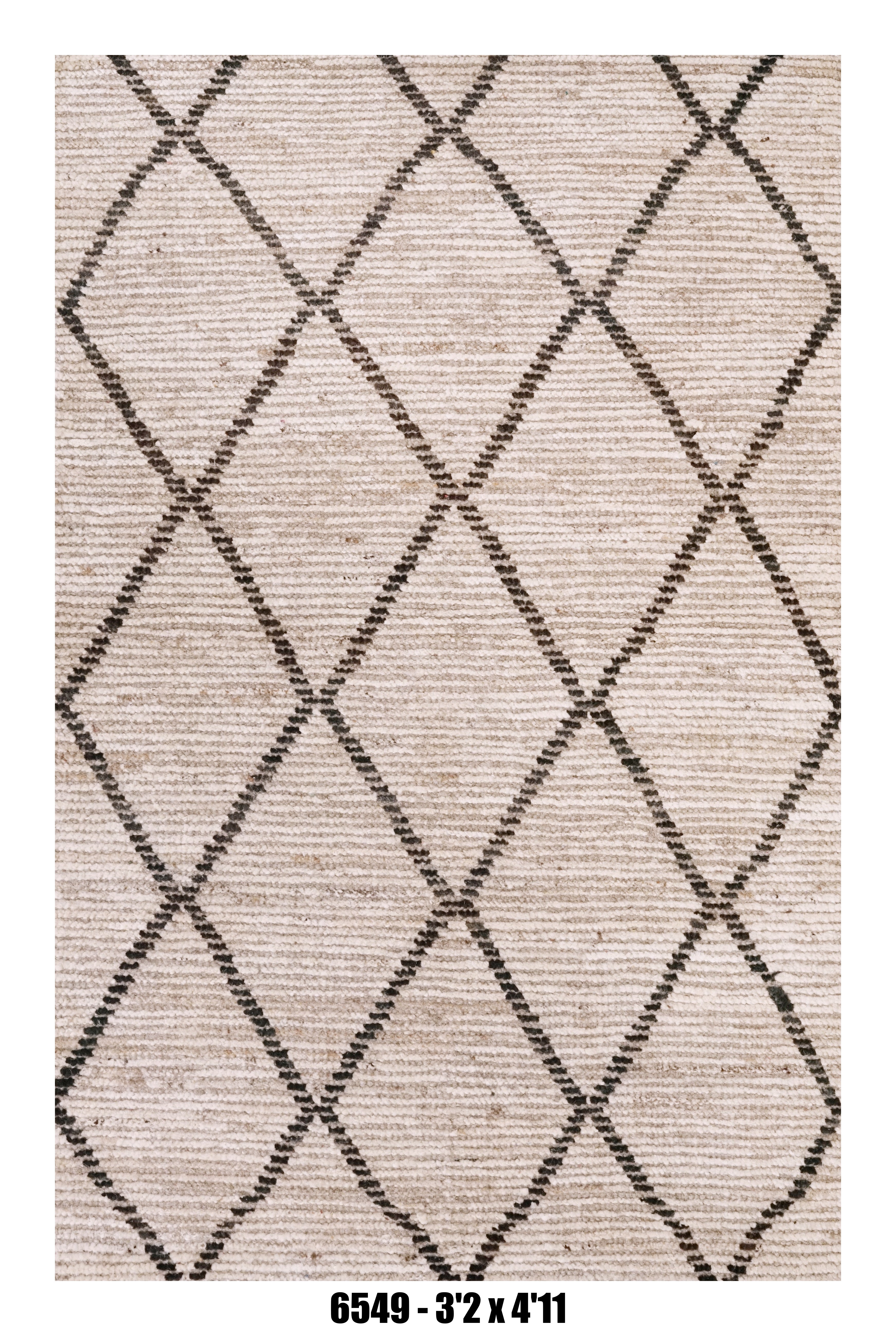 Handmade Afghan Rug — Moroccan 3x5