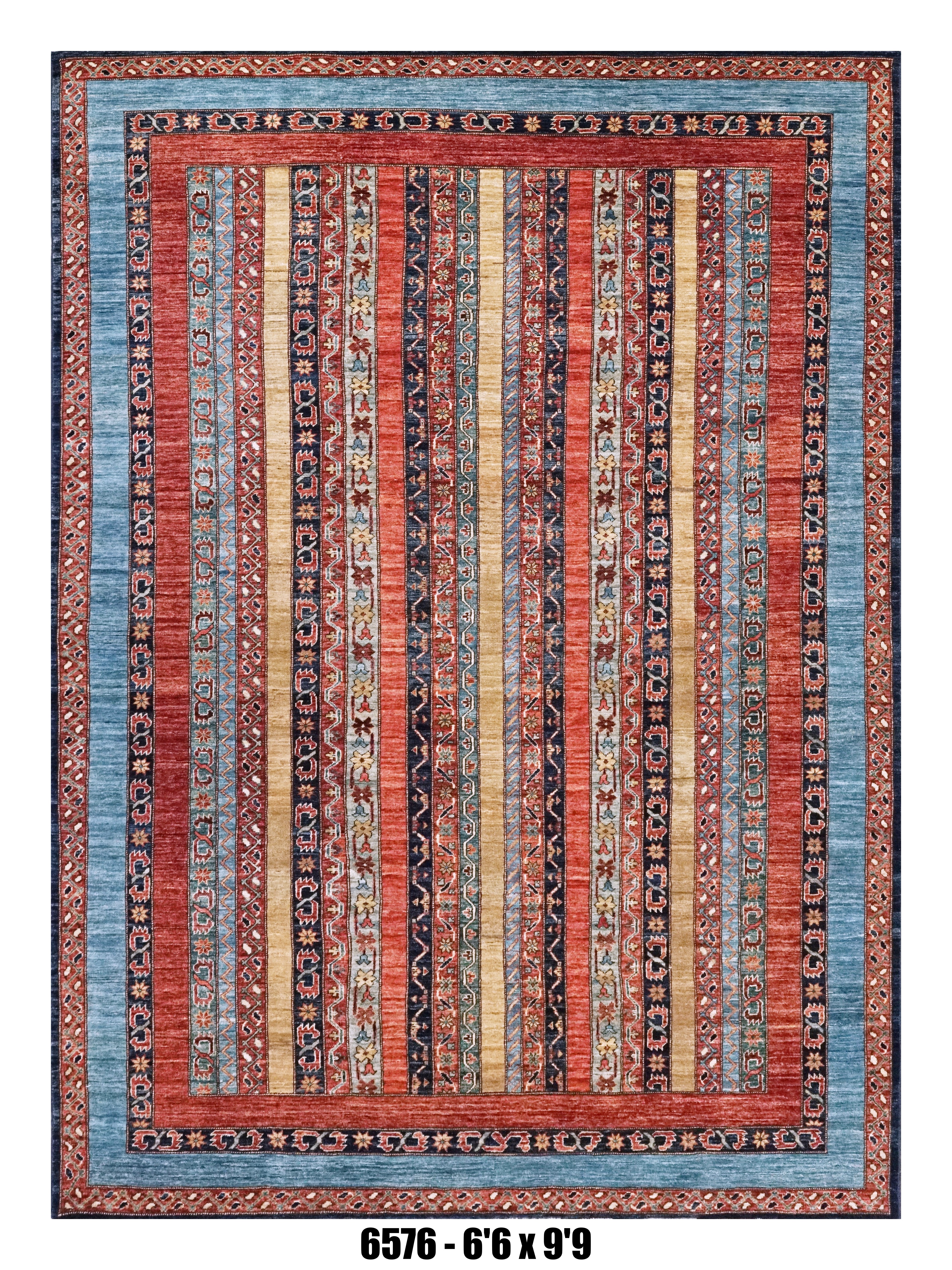 Handmade Afghan Rug — 7x10