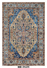Handmade Afghan Rug — 4x6