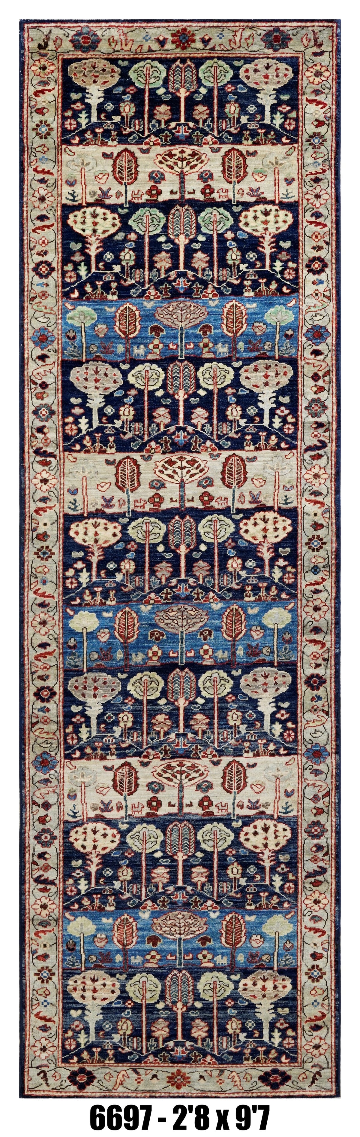 Handmade Afghan Rug — Runner