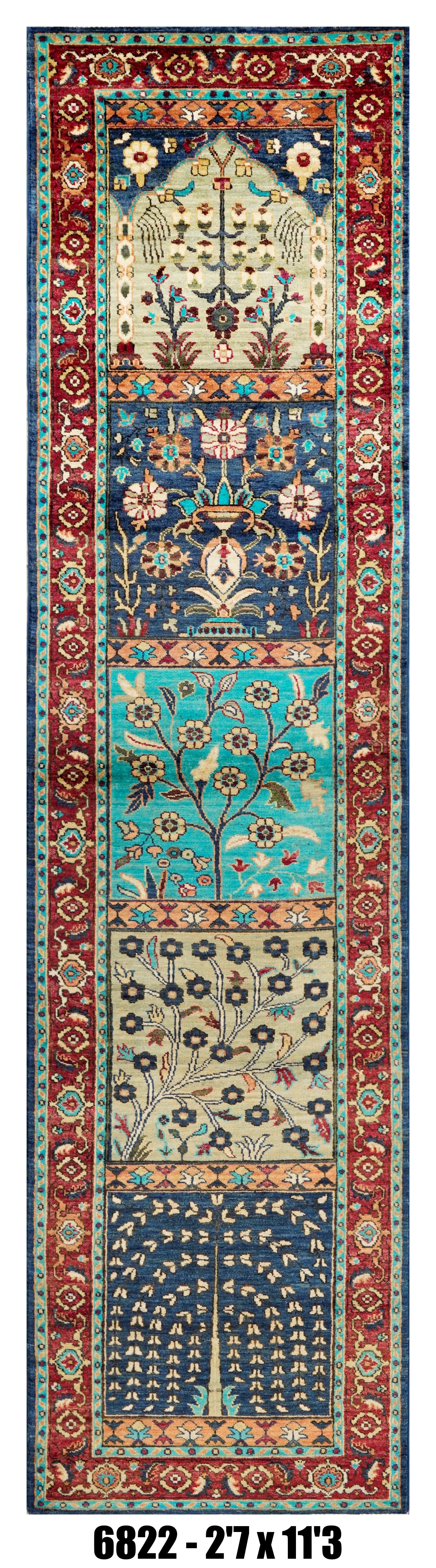 Handmade Afghan Rug — Runner