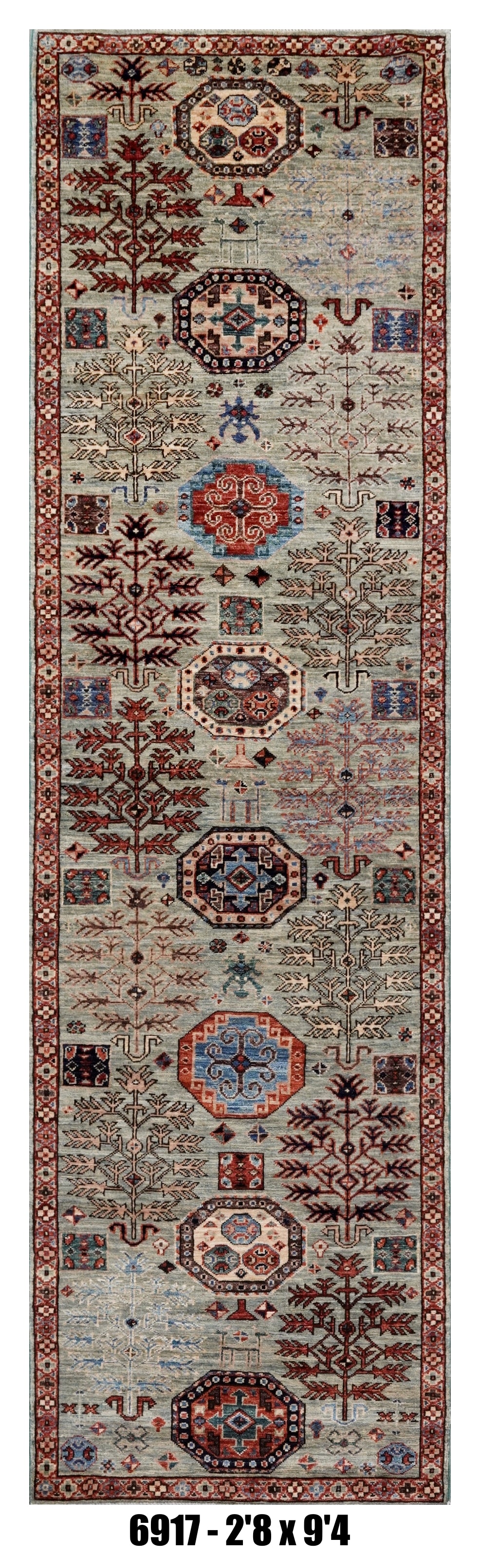 Handmade Afghan Rug — Runner