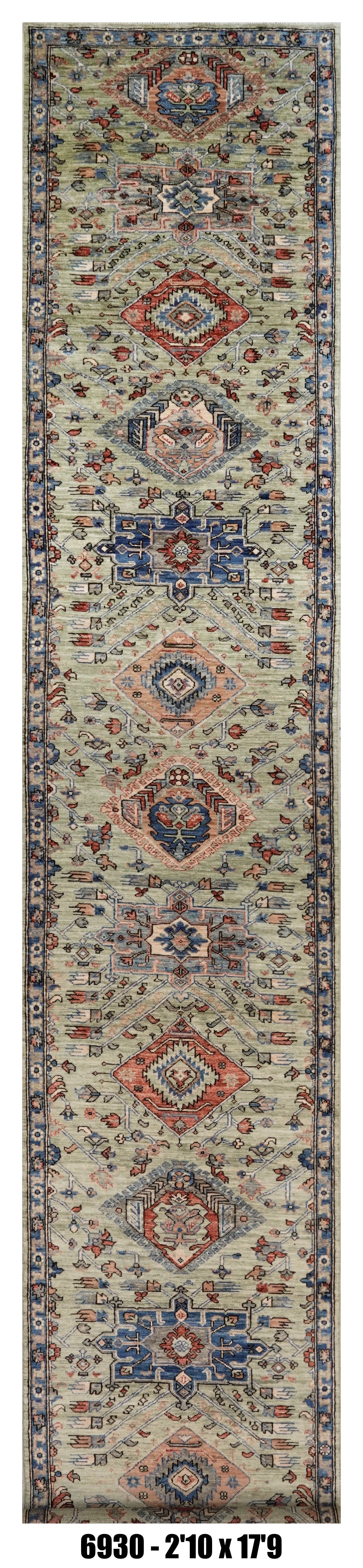 Handmade Afghan Rug — Runner