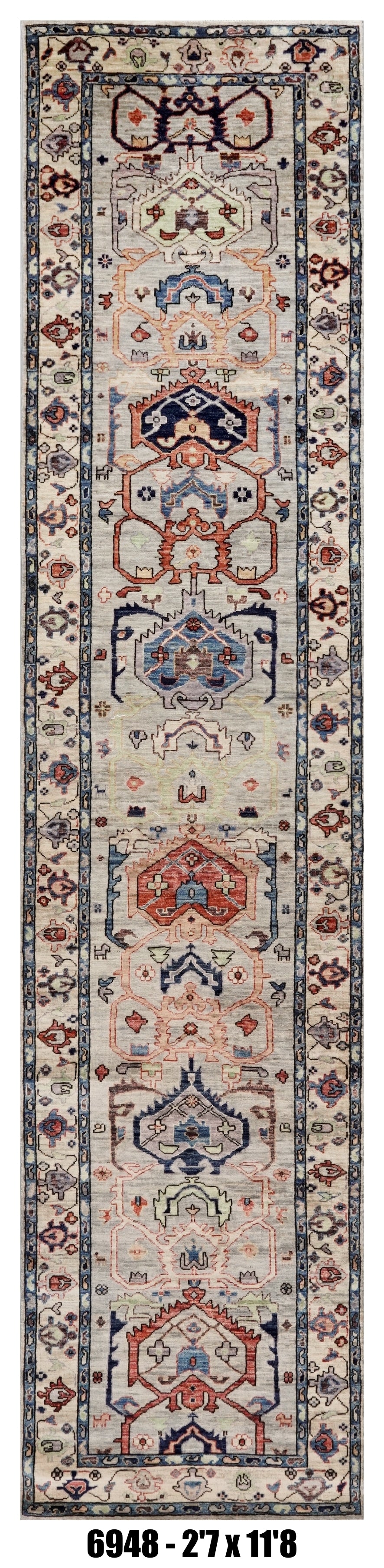 Handmade Afghan Rug — Runner