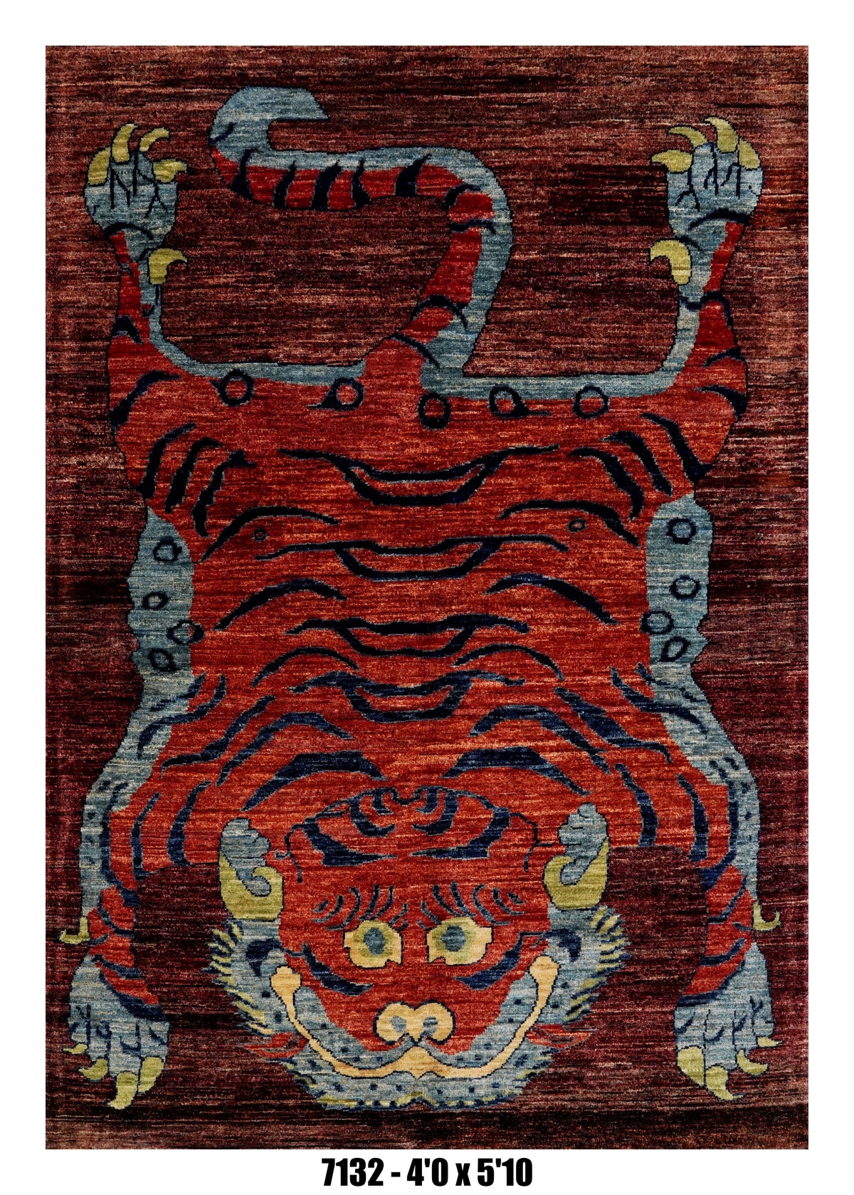 Handmade Afghan Rug — 4x6