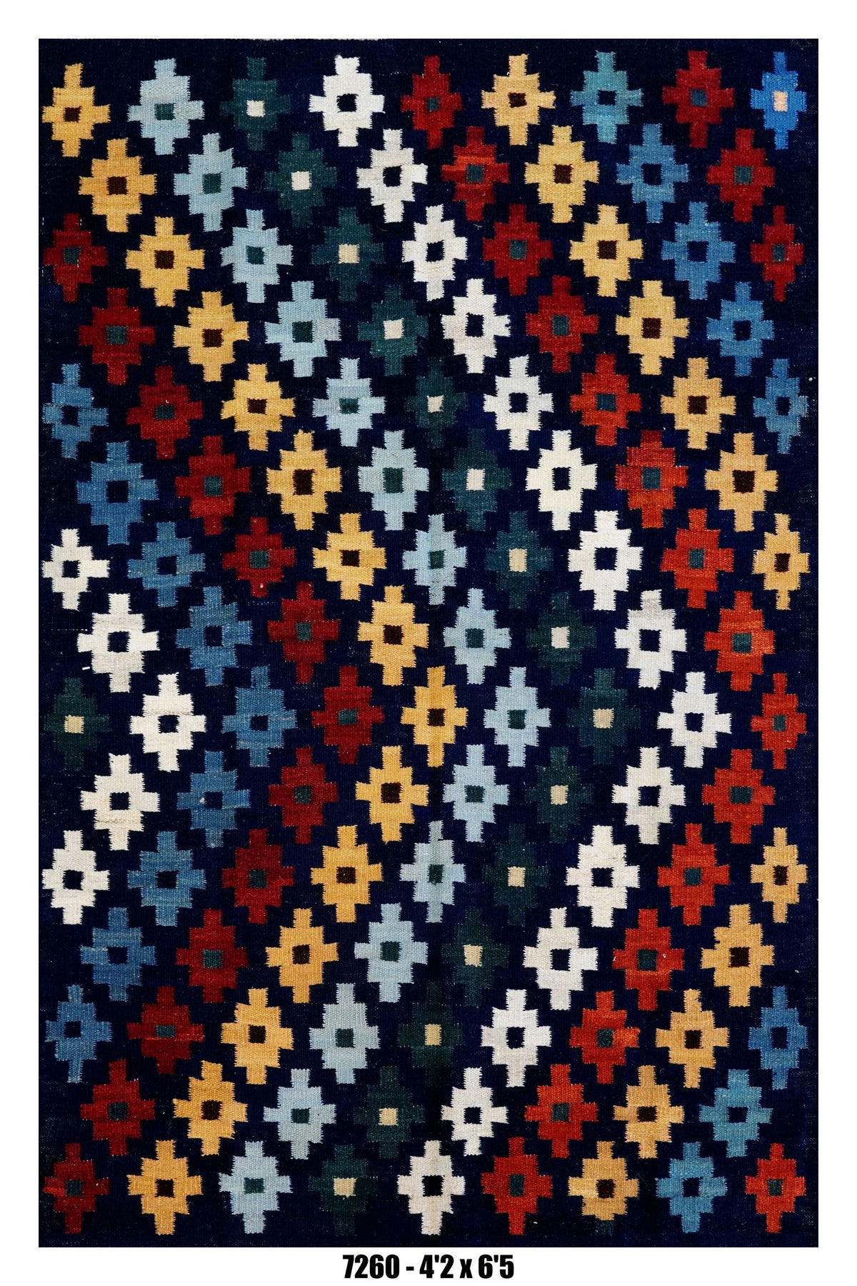 Handmade Afghan Rug — Killim 4x6