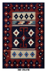 Handmade Afghan Rug — Killim 3x5