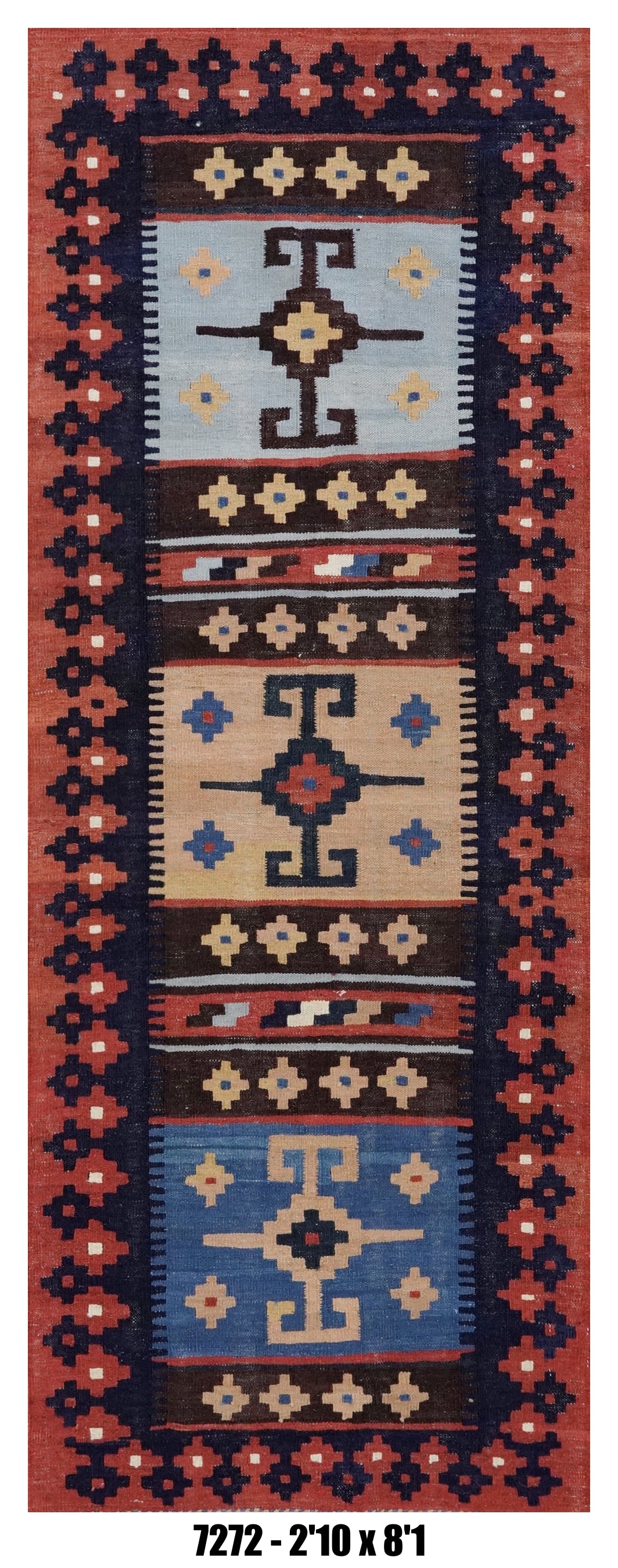Handmade Afghan Rug — Killim Runner