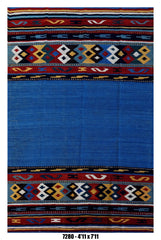 Handmade Afghan Rug — Killim 5x7-8