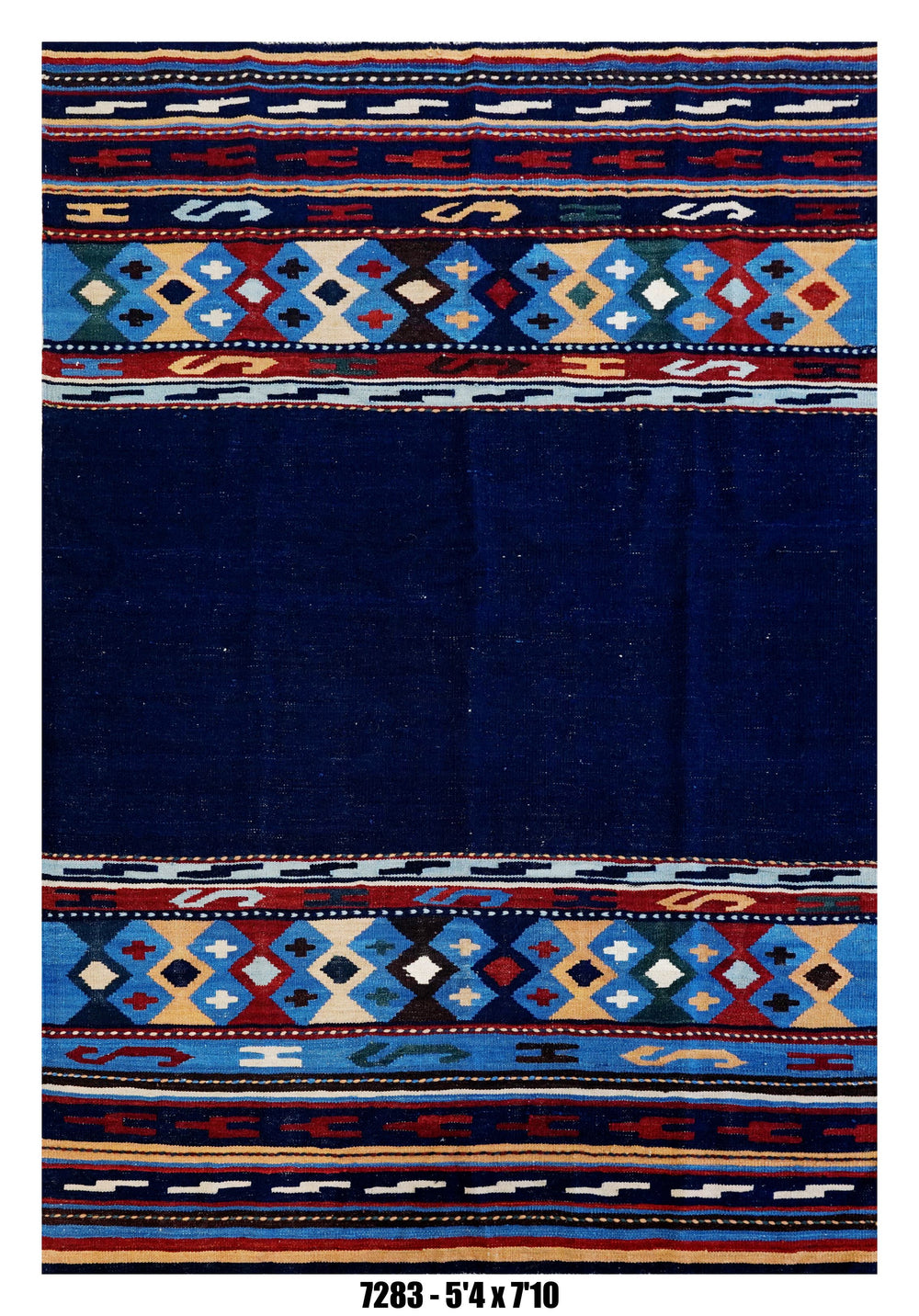Handmade Afghan Rug — Killim 5x7-8