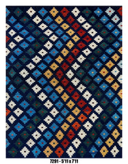 Handmade Afghan Rug — Killim 6x8-9