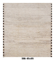 Handmade Afghan Rug — Moroccan 8x10