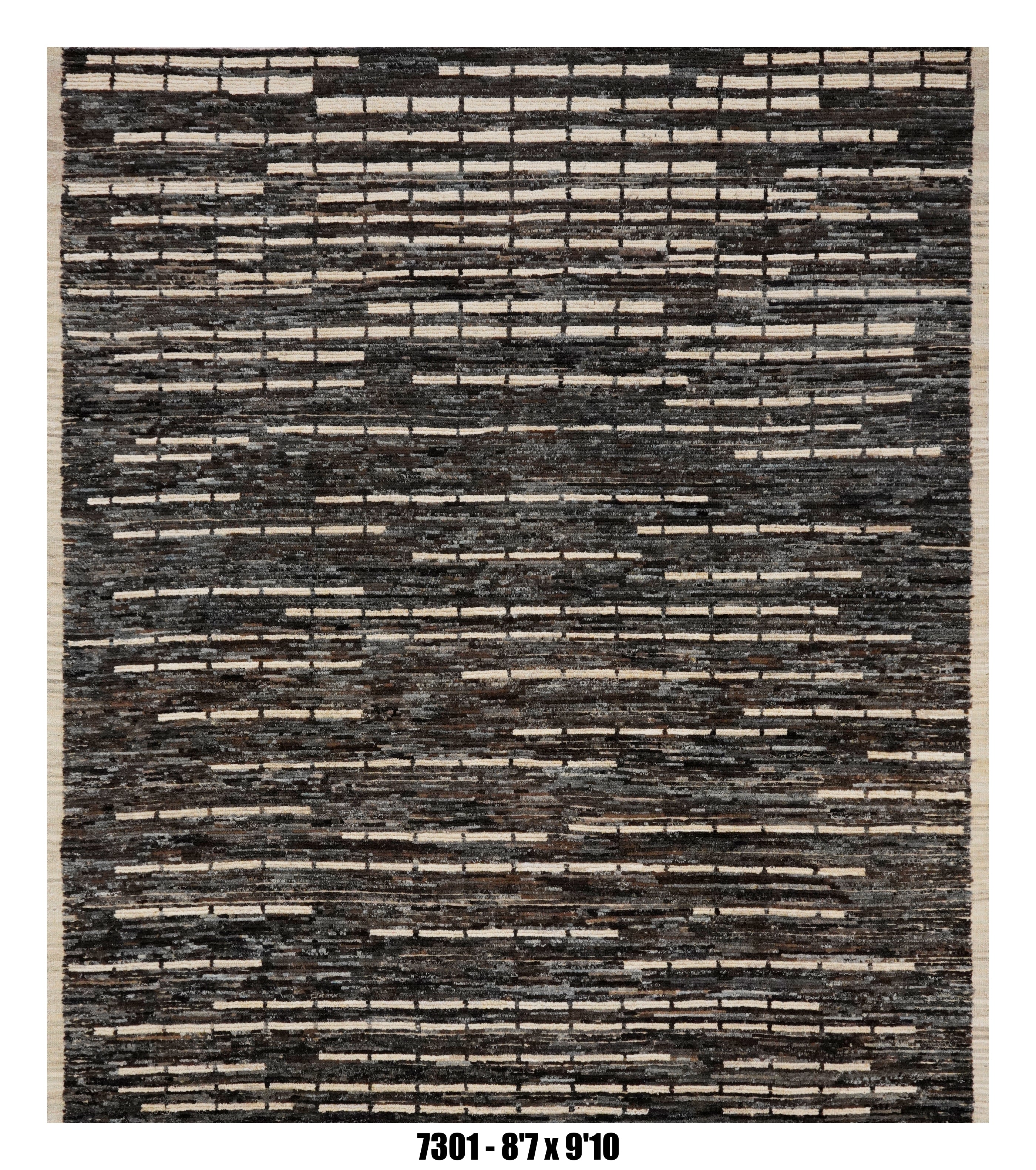 Handmade Afghan Rug — Moroccan 8x10