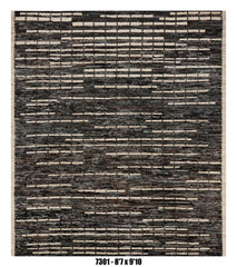 Handmade Afghan Rug — Moroccan 8x10