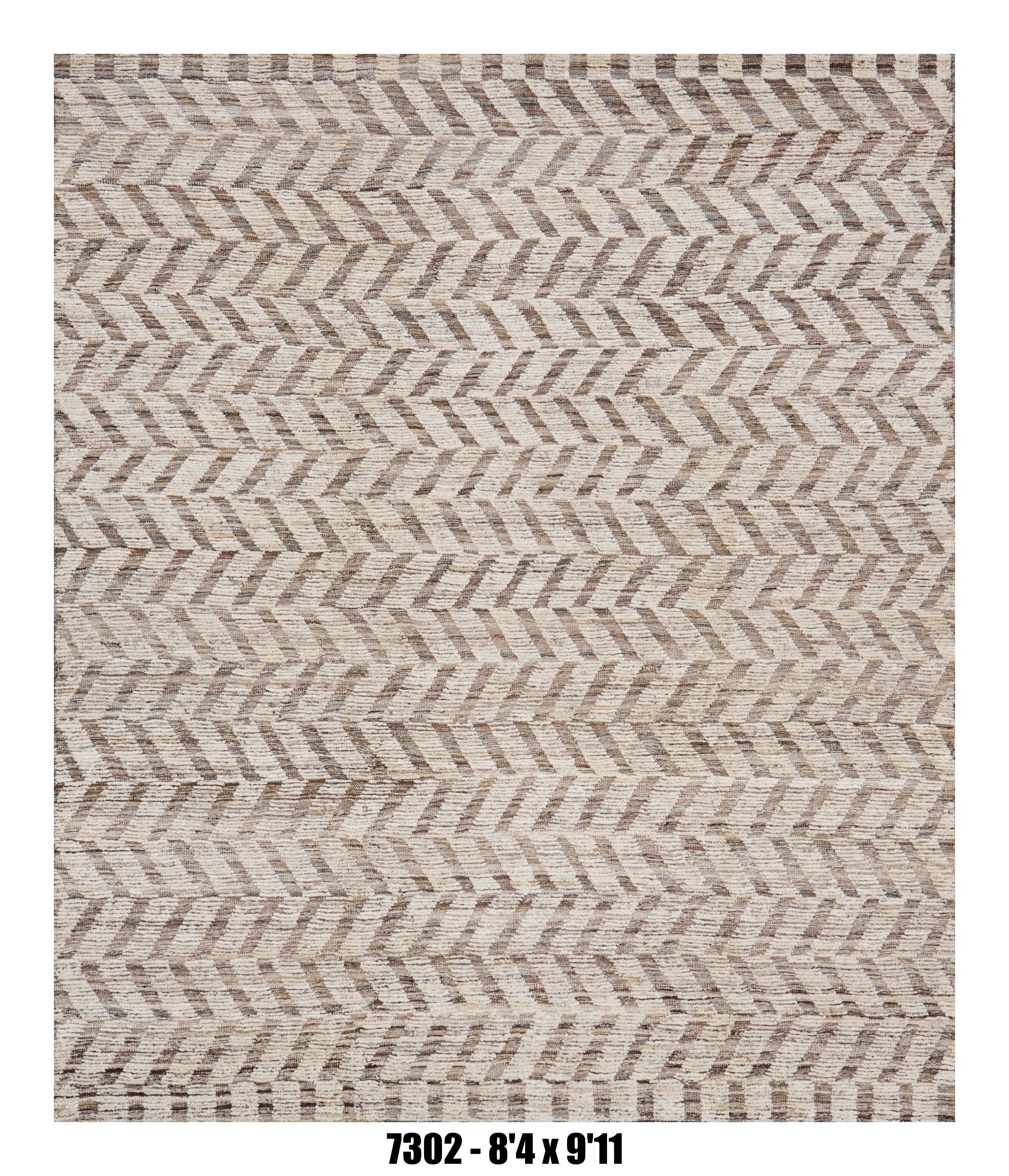 Handmade Afghan Rug — Moroccan 8x10