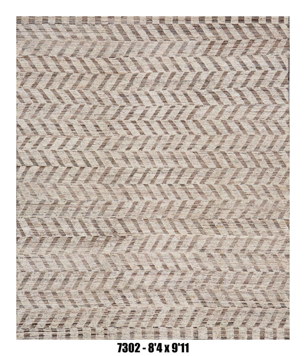 Handmade Afghan Rug — Moroccan 8x10