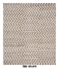 Handmade Afghan Rug — Moroccan 8x10