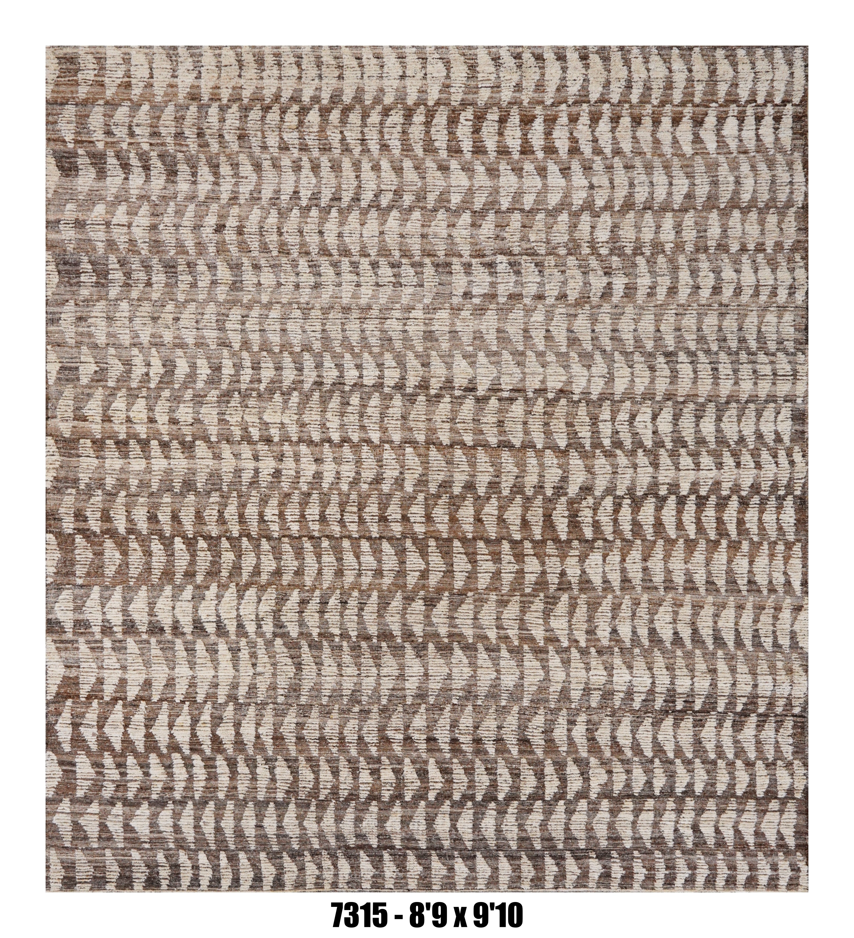 Handmade Afghan Rug — Moroccan 8x10