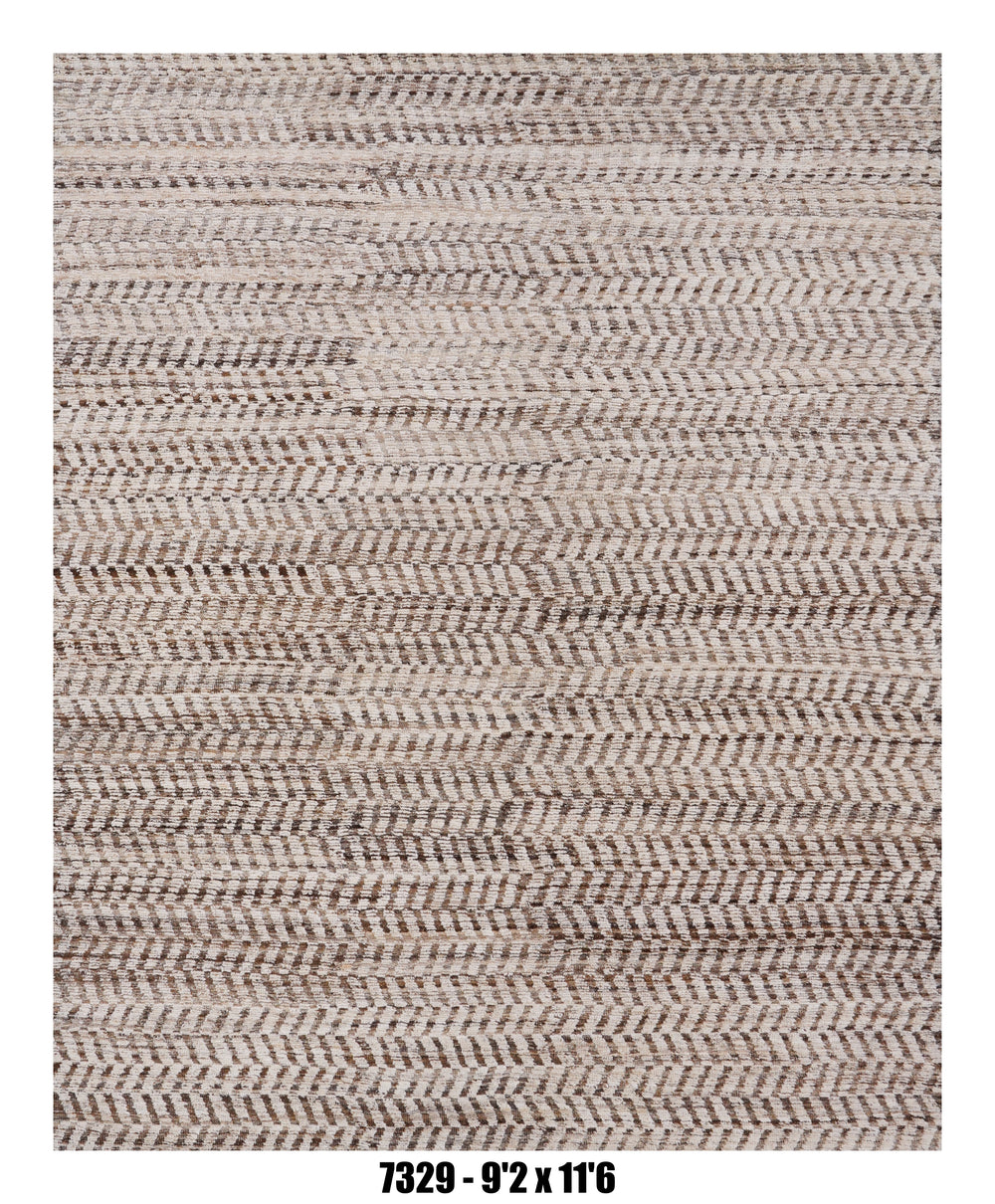 Handmade Afghan Rug — Moroccan 9x12
