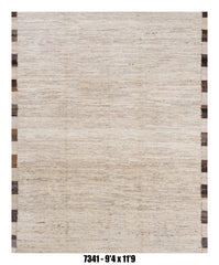 Handmade Afghan Rug — Moroccan 9x12