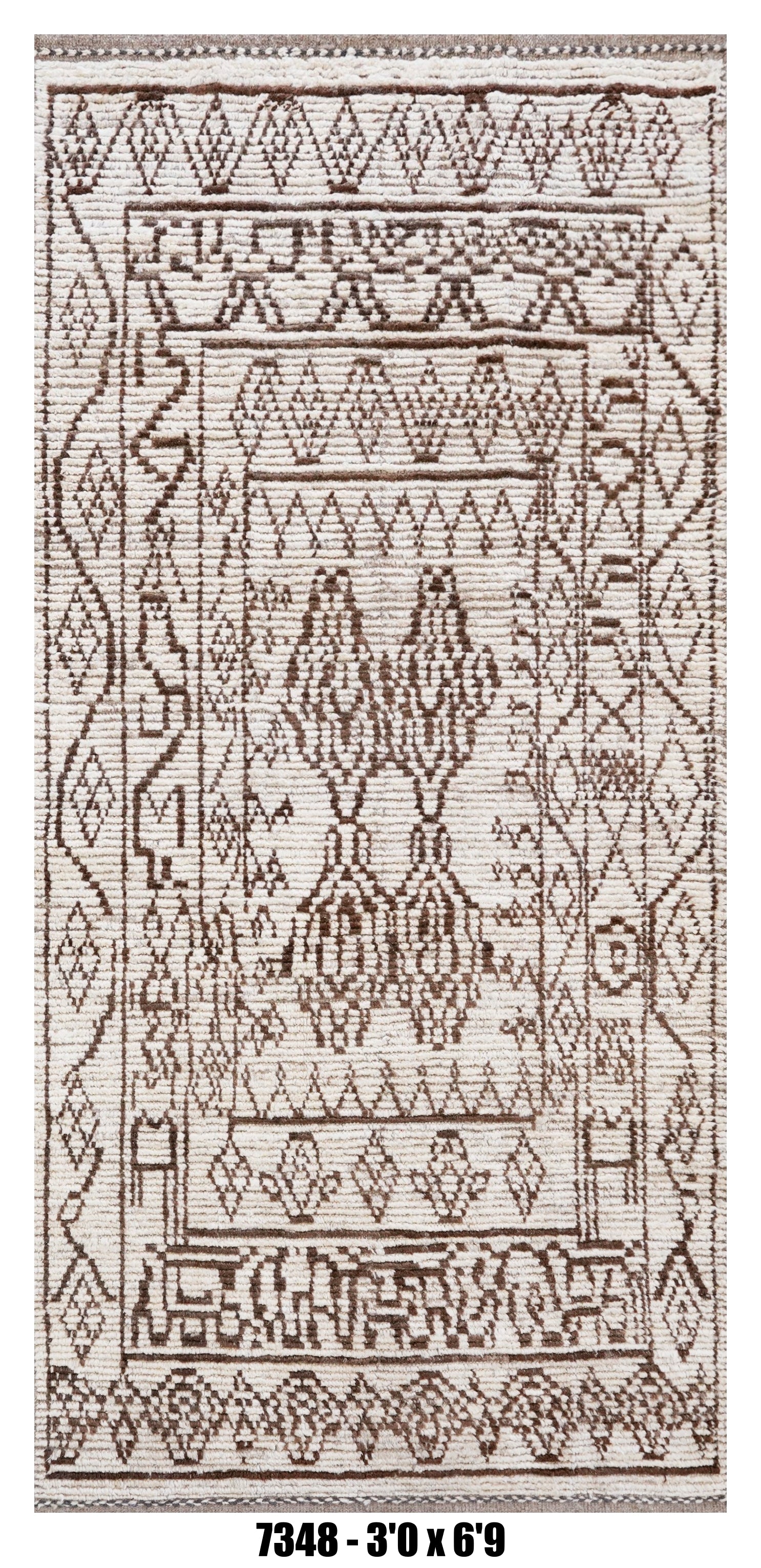 Handmade Afghan Rug — Moroccan Runner