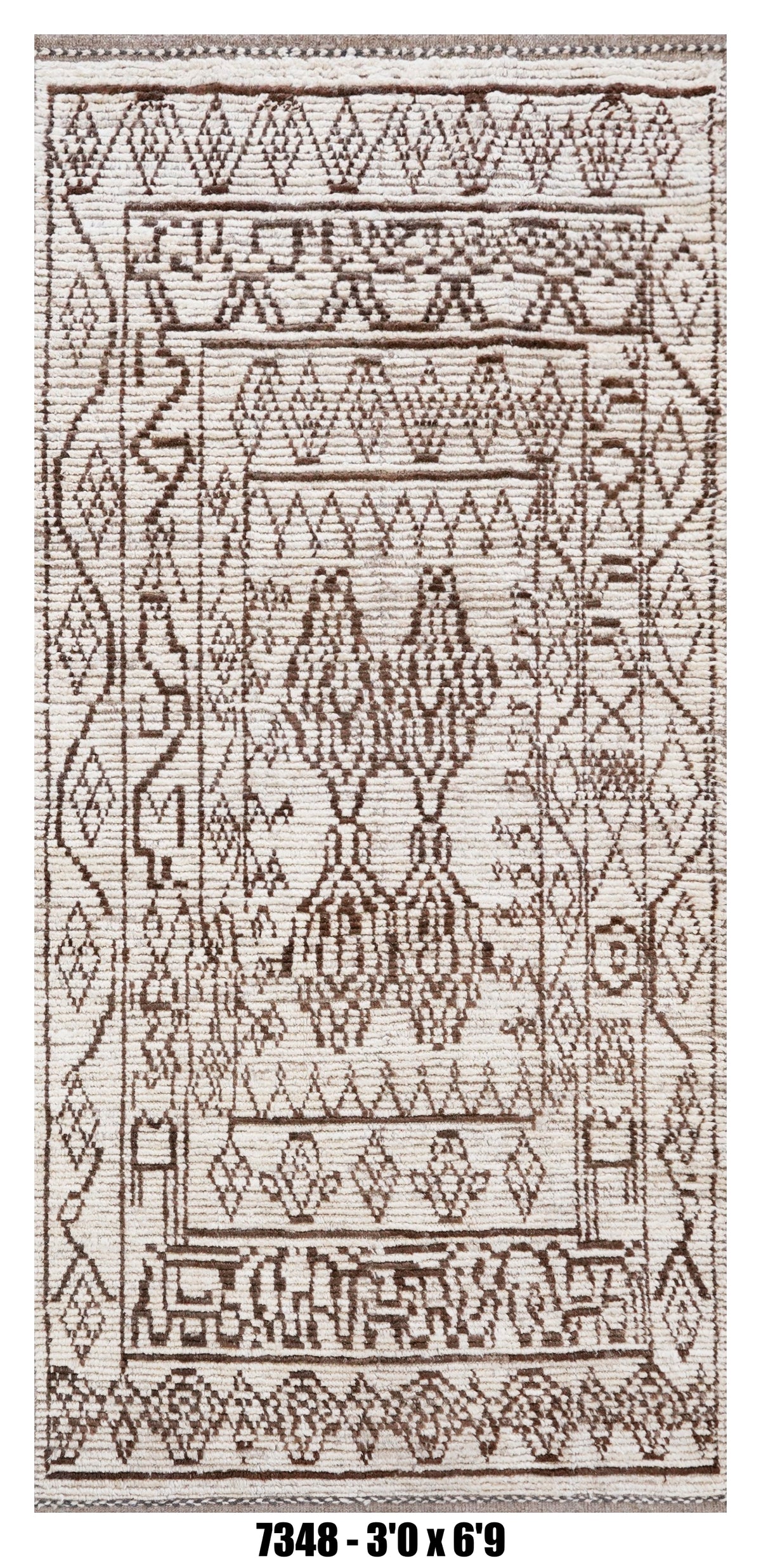 Handmade Afghan Rug — Moroccan Runner